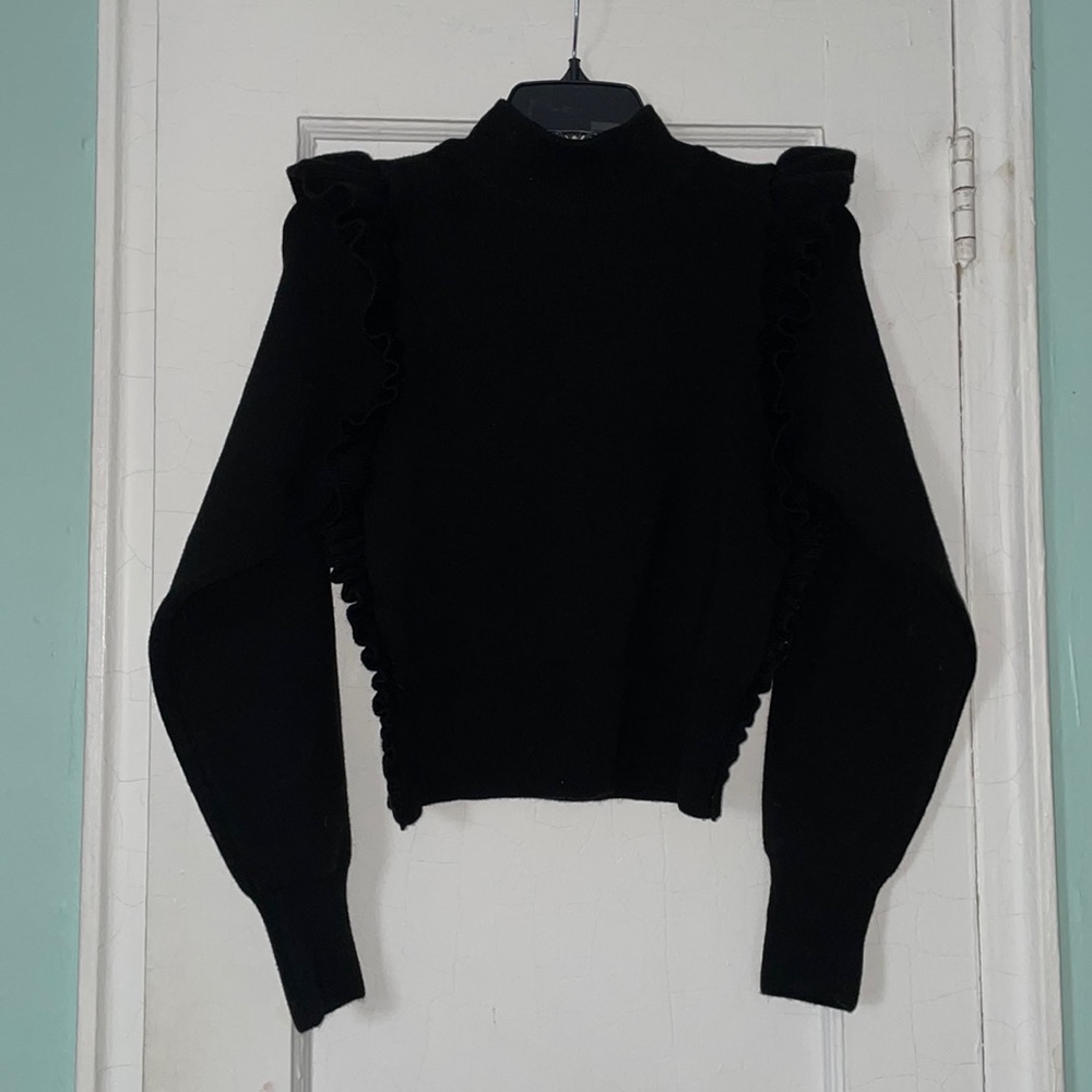NWT Topshop black sweater